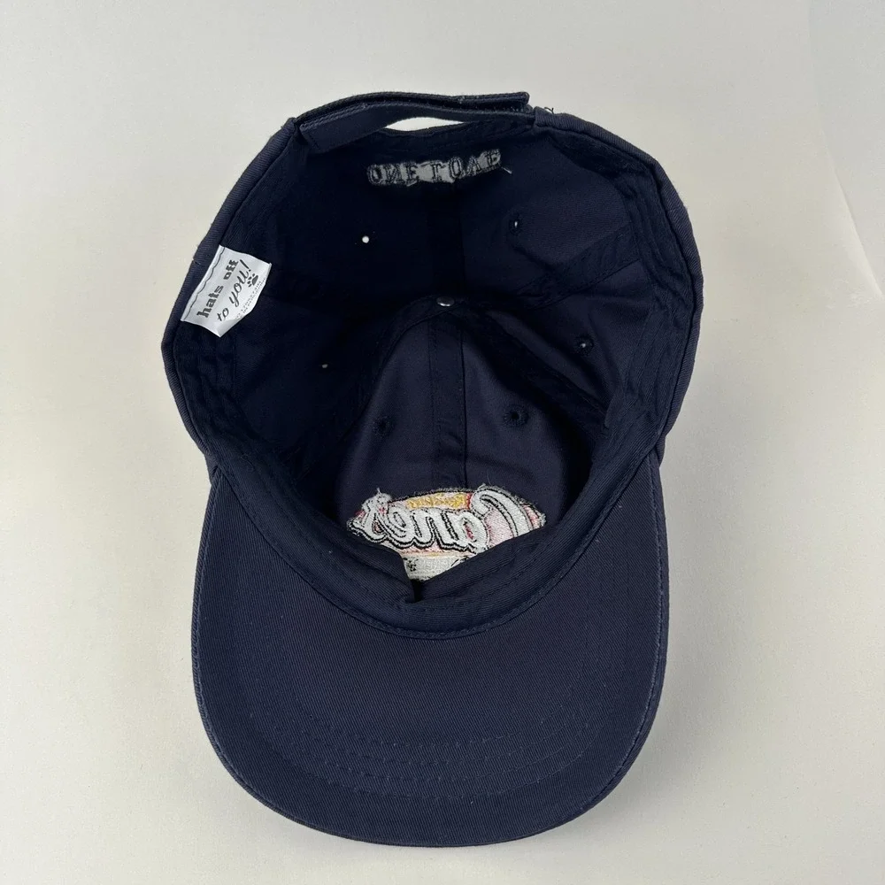 Raising Canes Cap Hat Chicken Embroidered Blue Uniform Employee Team Member